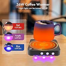 36W mug warmer